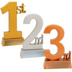 1st, 2nd & 3rd Trophy