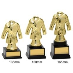 Alternative view of Martial Arts 3D Uniform Trophy (3 Sizes)