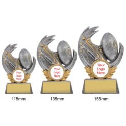 Alternative view of Lunar Aussie Rules (3 Sizes)