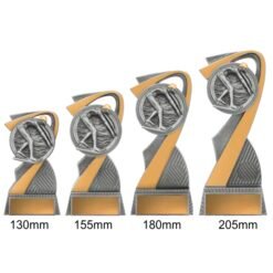 Alternative view of Arclight Male Swimming Trophy (4 Sizes)