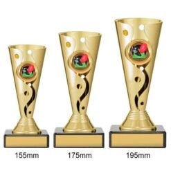 Alternative view of Aussie Rules Carnival Cup - Gold (3 Sizes)