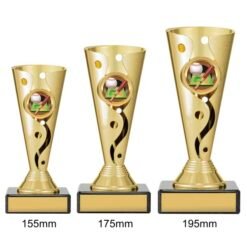 Alternative view of Baseball Carnival Cup - Gold (3 Sizes)