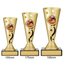 Alternative view of Basketball Carnival Cup - Gold (3 Sizes)