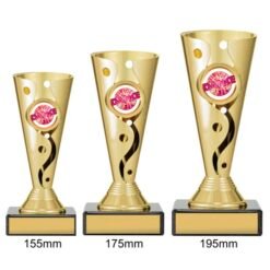 Alternative view of Dance Discoball Carnival Cup - Gold (3 Sizes)