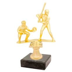 Double Baseball Male Trophy 215mm