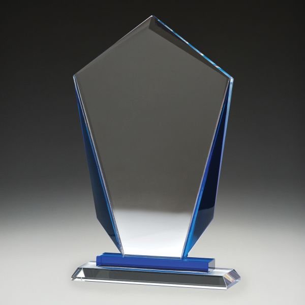 Glass Blue Keystone (3 Sizes)