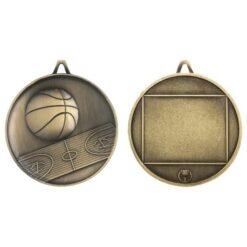 Alternative view of Basketball  Heavyweight Medal
