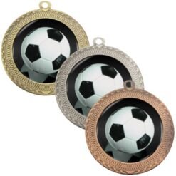 Ovation Football Medal Gold