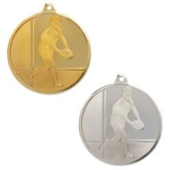 Rugby Glacier Frosted Medal