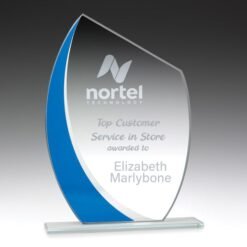 Alternative view of Glass Pacific Award (2 Sizes)