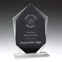 Glass Black Scorpo Award ( 3 Sizes)