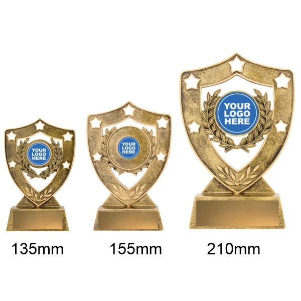Achievement Gold Shield (3 sizes) - Image 2