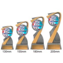 Alternative view of Arclight Trophy with Swim Lanes (4 Sizes)