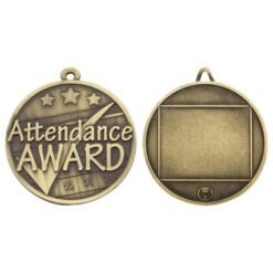 Alternative view of Attendance Gold Medal