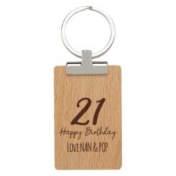 Alternative view of Timber KeyChain