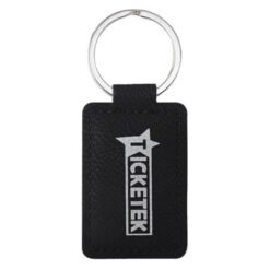Alternative view of Leatherette Keychain Rectangle