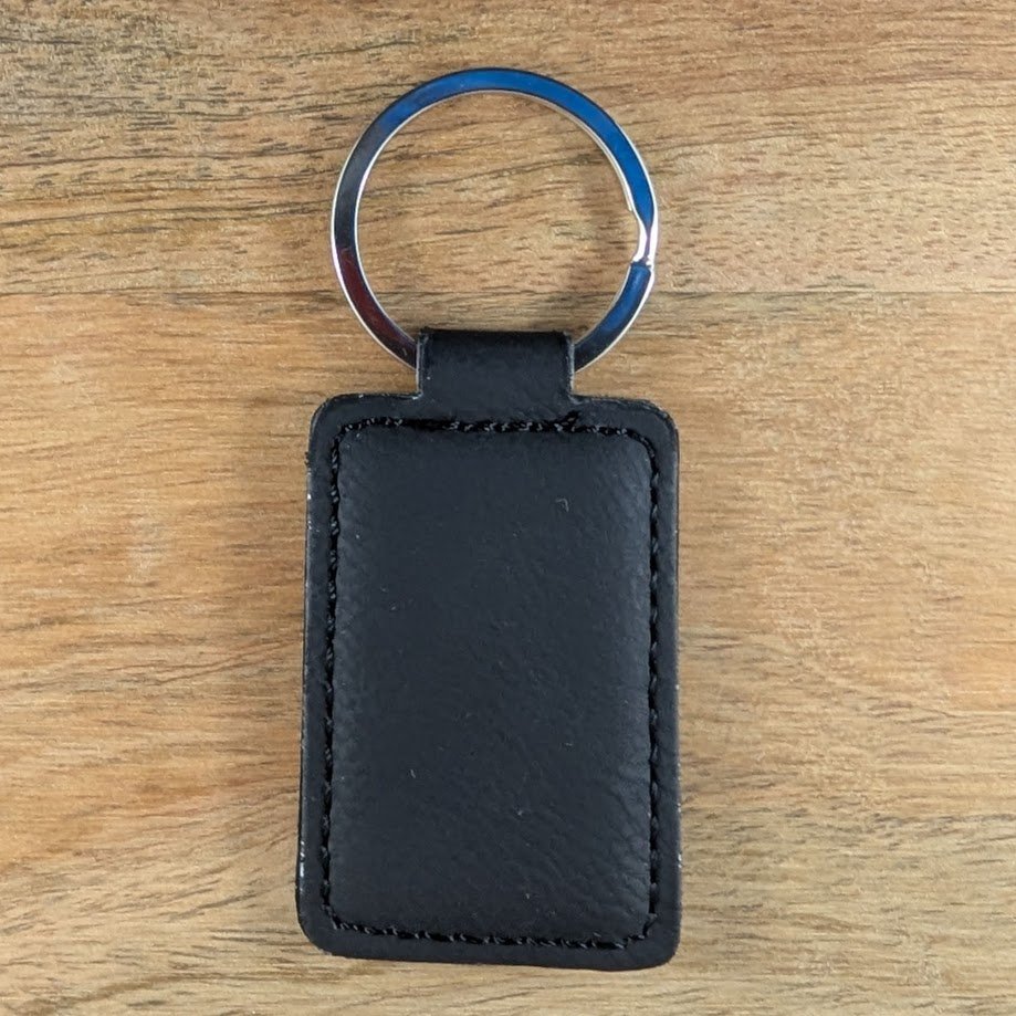 Leatherette Keychain Rectangle