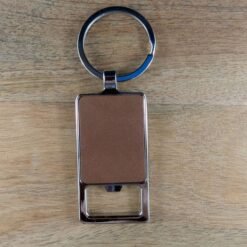 Rawhide Leatherette Keychain – Bottle Opener