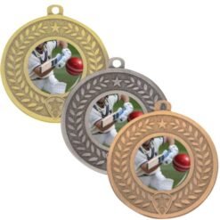 Distinction Cricket Batting Medal
