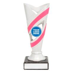 Curve Cup - Silver/Pink (5 Sizes)