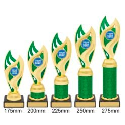 Green Plastic Cups