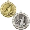 Aussie Rules Eco Scroll Female Medal