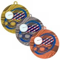 Swim Mosaic Medal