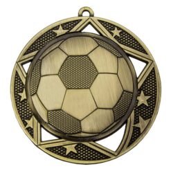 Football Galaxy Medal Gold