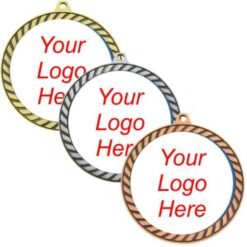 Venture Medal with Printed Logo