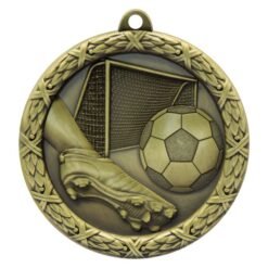 Football Derby Wreath Gold