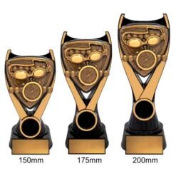 Alternative view of Nova Swimming Trophy (3 Sizes)