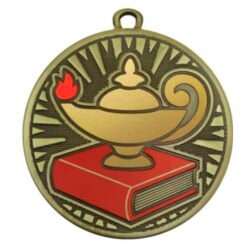 Academic Spark Medal Antique Gold