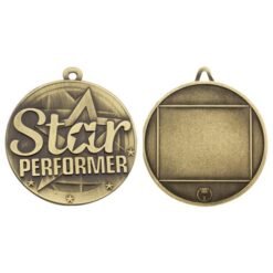 Alternative view of Star Performer Gold Medal