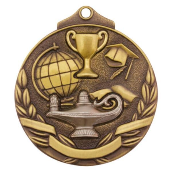 Academic Two Tone Medal